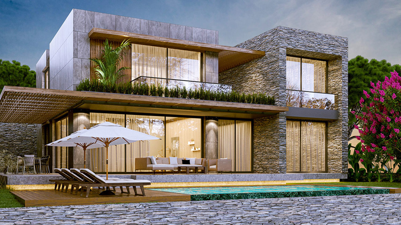 NG Sign Villas 4+1 Generalview